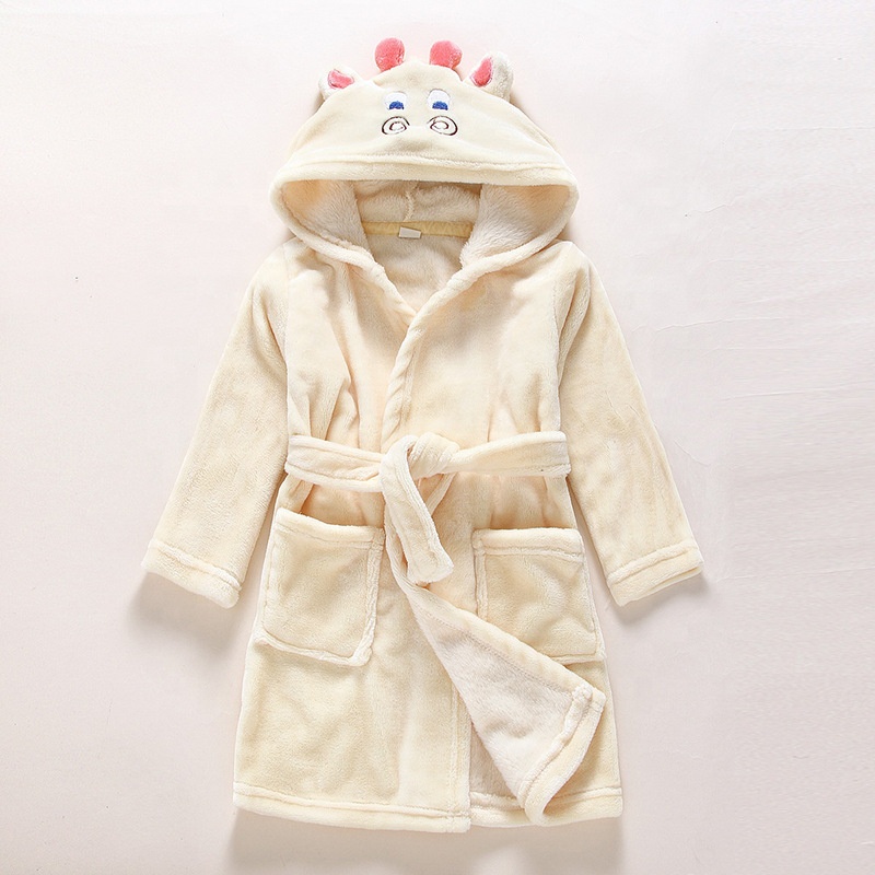 Home Textile China Polyester Fleece Kids Animal Hooded Bathrobes - Buy ...