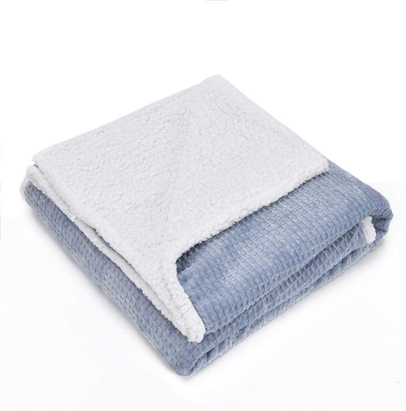 Wholesale High Quality Multicolor Flannel Fleece Sherpa Blanket Buy Winter fleece throw